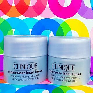 CLINIQUE 倩碧 奇激光特效撫紋眼霜5ml *2入 超值特惠組