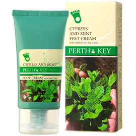 PERTH`S KEY 絲柏薄荷放鬆足霜 80g