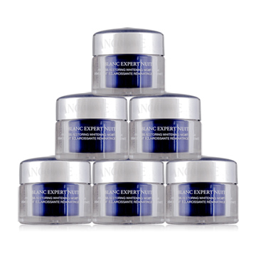 LANCOME 蘭蔻 激光煥白精華晚霜超越正貨容量超值組(15ML)x6