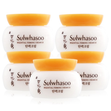Sulwhasoo 雪花秀 彈力緊顏霜 EX(5ml)X5入組-百貨公司貨