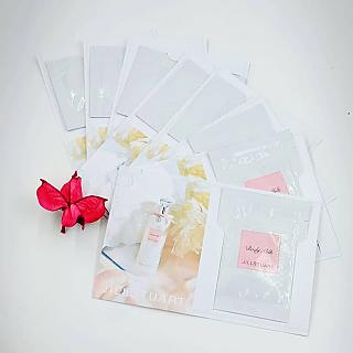 JILLSTUART RELAX 純白花漾身體乳(純白花香調) 5ML 卡片限定版*8片 超值特惠組