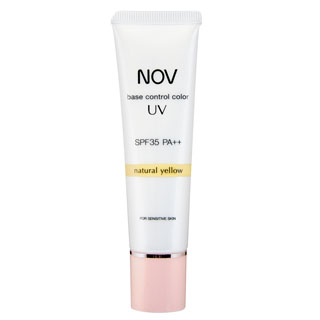 NOV娜芙 潤色防曬隔離霜SPF35 .PA++(檸黃)30g