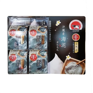 日本 牛乳石鹼 自然派洗顏皂-海泥 80g 4入組