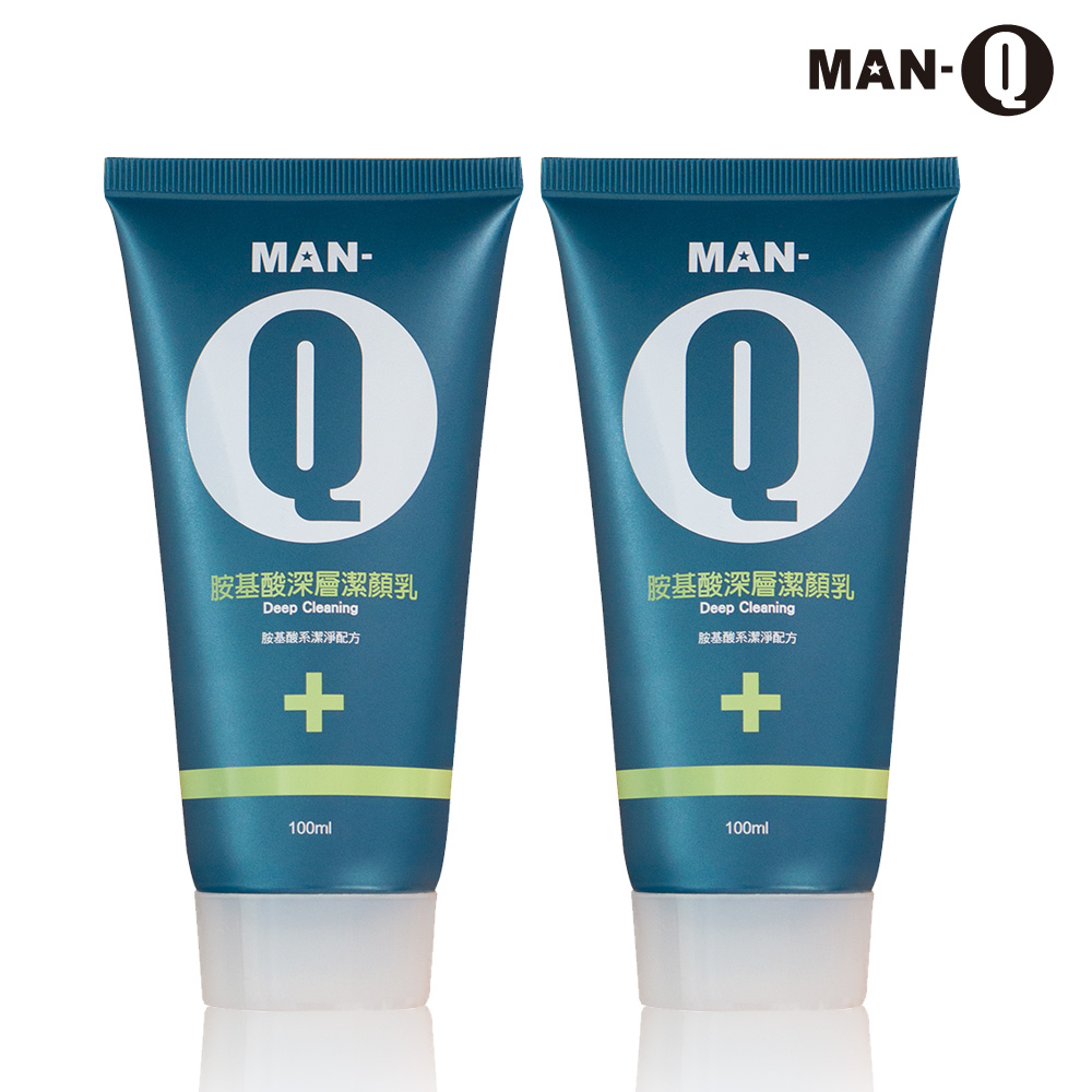 【MAN-Q】胺基酸深層潔顏乳100mlX2