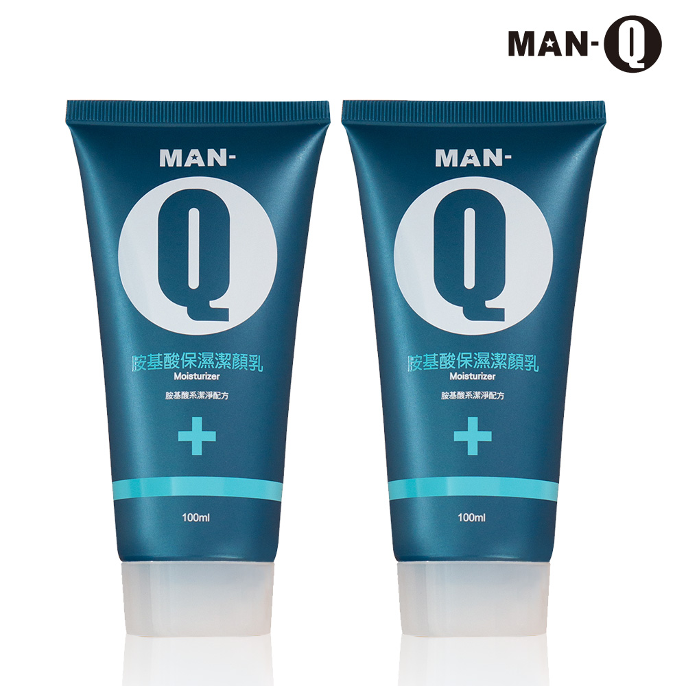 【MAN-Q】胺基酸保濕潔顏乳100mlX2