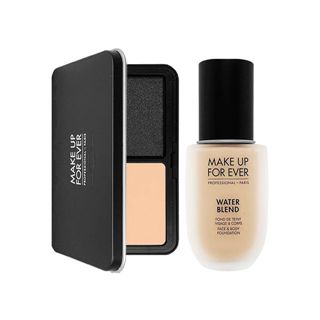 Make up for ever 柔霧空氣粉餅 11g+恆久親膚雙用水粉霜 50ml任選一組