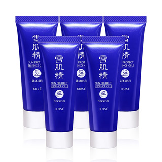 KOSE 高絲 雪肌精極效輕透防曬凝膠 SPF50+/PA++++ 25gX5