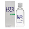 Benetton班尼頓 Lets Move動感男性淡香水100ml