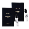 CHANEL 香奈兒 BLEU DE 藍色男性香精(1.5ml)X2-隨身針管試香