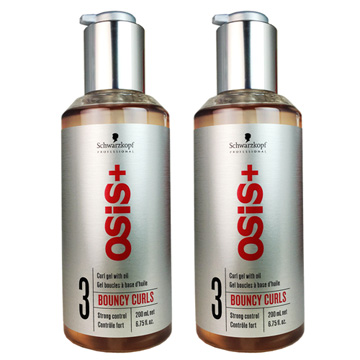 Schwarzkopf施華蔻 OSIS+彈力捲俏露 200ml (2入)