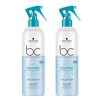 Schwarzkopf 施華蔻 水感保濕玻尿酸隨手護 400ml 免沖護 2入