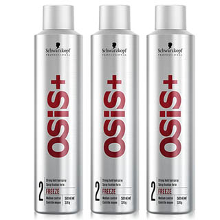 Schwarzkopf 施華蔻 OSiS+ 黑旋風/黑炫風 2號 急凍定型霧 500ml (3入)