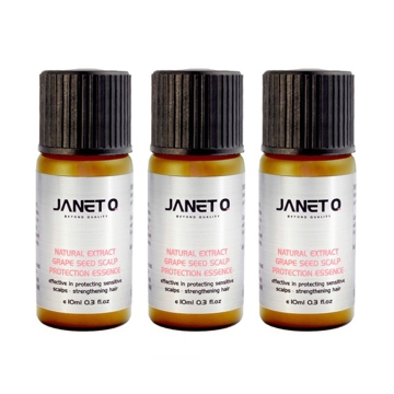 JANET Q澤妮官葡萄籽頭皮防護液10mlx3
