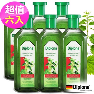 德國Diplona植萃大蕁麻養護洗髮精500mlx6入組(不含矽靈)