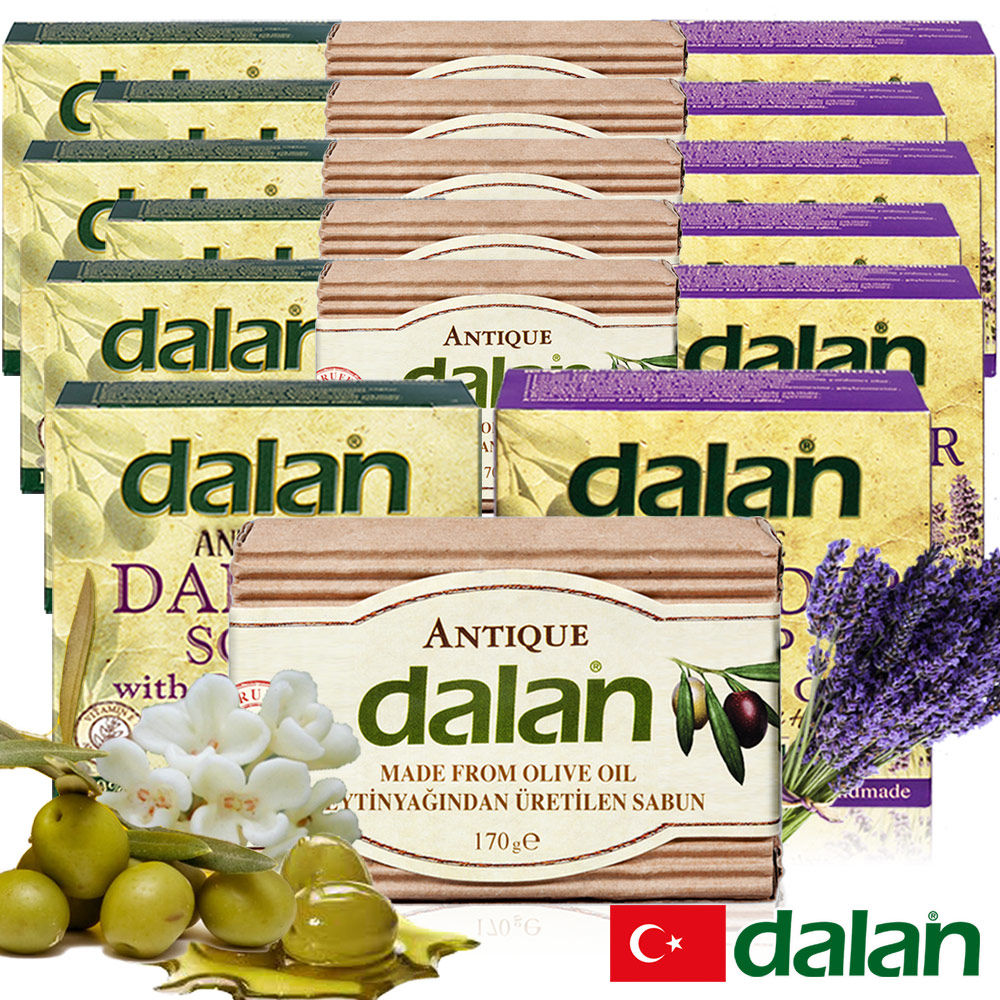 【土耳其dalan】貴族頂級傳統經典橄欖三款手工皂18件超值組